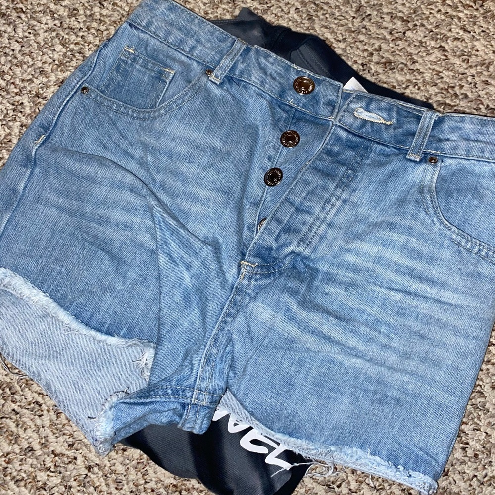 jean shorts